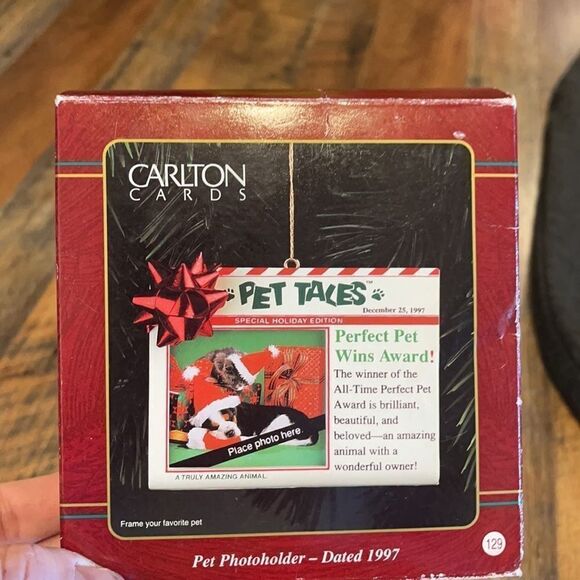 VINTAGE Carlton Cards Pet Tales” Pet Photographer-Dated 1997 - Picture 1 of 10